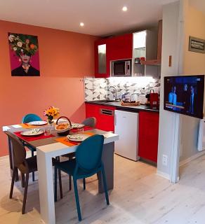Studio proche plage - Parking gratuit et privé - Terrasse et petit jardin clôturé - Courseulles-sur-Mer - 8
