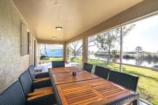 Canal-Front Cape Coral Home with Fire Pit, By Beach! - 0