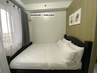 Shore Residence D22 shortwalk MOA Balconypoolview - Manila - 4