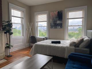 Cozy apartment with city skyline. Easy commute midtown Manhattan. - 3