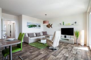 mit Meerblick und Balkon, gratis Nutzung vom AHOI Erlebnisbad und Sauna in Sellin - Meeresblick FeWo 70 - Göhren - 5