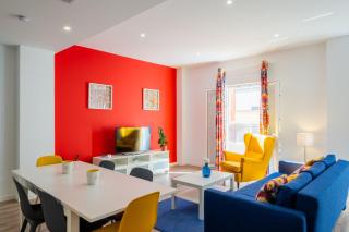 Spacious Clean & Colorful Apt Quiet Zone - Valencia - 9