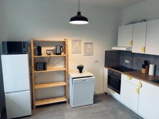 2 Schlafzimmer-Balkon-Küche-Parkplatz-Designerbad - 6