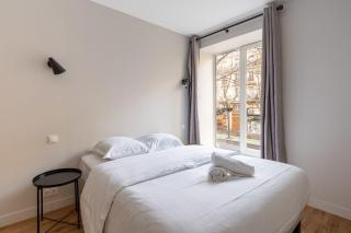 Beautiful Minimalist 1BD Apartment near Montmartre - Parijs - 8
