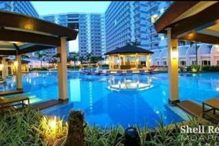 SHELL RESIDENCE C22 Shortwalk MOA Balcony poolview - Manila - 4