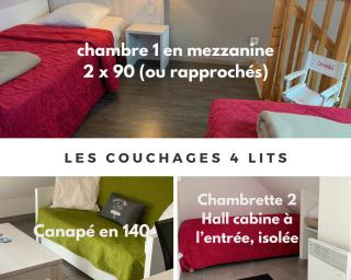 DUPLEX VUE MER - Parking sous sol - Plage 2 mn - 4 lits - 5