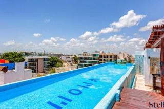 Oceanview Roof Pool by 5th Ave 3Min Walk to Beach - Playa del Carmen - 0