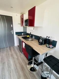 Studio 1 agréable et spacieux à la gare de Lorient - Lorient - 8