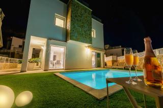 Villa Rosa-Soleada Villa Privada con Piscina Climatizada & WIFI en Tauro-Mogán - La Playa de Tauro - 6