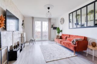 Le Warm Cocon - spacieux T3 - 5 personnes - wifi et parking - Rosny-sous-Bois - 0