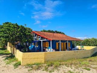 Casa pé na areia frente ao mar. Praia da Juréia. - 4