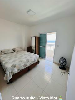 APTO BEIRA MAR - ACONCHEGANTE _ VARANDA GOURMET - WIFI - NETFLIX - TV A CABO - PRAIA GRANDE - 1