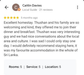OM Homestay - Bentota - 9