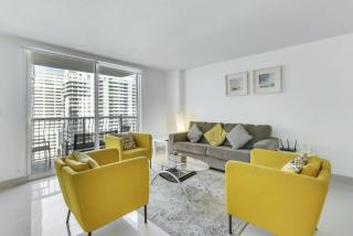 1 BR Suite in Brickell 25th Floor with Balcony and Parking - Miami - 0