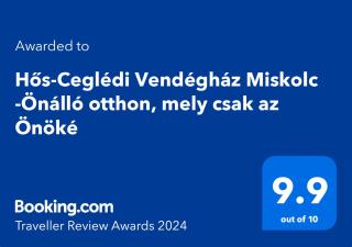 Hős-Ceglédi Vendégház Miskolc -Önálló otthon, mely csak az Önöké - 9