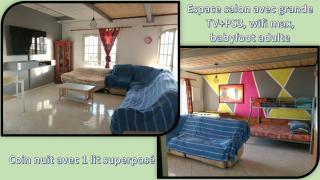 Le Belvédère du Piton Hyacinthe grande villa capacité 22 personnes avec vrai jacuzzi billard trampoline babyfoot - La Plaine des Cafres - 1