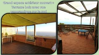 Le Belvédère du Piton Hyacinthe grande villa capacité 22 personnes avec vrai jacuzzi billard trampoline babyfoot - La Plaine des Cafres - 8