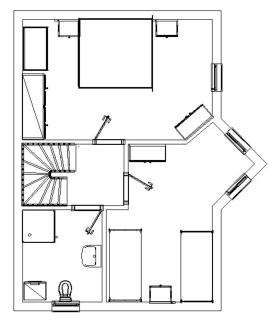 gepflegtes Ferienhaus Lüttje-Lara in Neßmersiel - 2