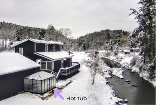 Black Creek Lodge - Hot Tub, Game Room, Fire Pit - Gilboa - 9
