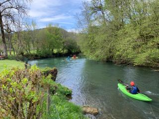 Chalet gite l'Arcange 3 chambres au calme Franche Comte bord de riviere peche sur place - Nans-sous-Sainte-Anne - 5