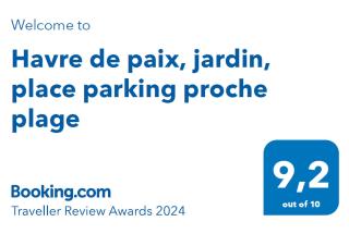 Havre de paix, jardin, place parking proche plage - 6