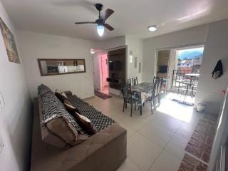 Lindo Ap - CENTRO- piscina, churrasqueira gourmet, maquina lava e seca e wifi -edifício Jathy - Ubatuba - 8