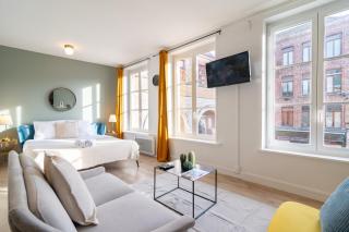 Studio tout équipé, proche gares - Lille - 8