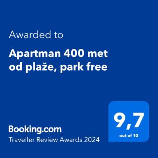 Apartman 400 met od plaže, park free - Pula - 9
