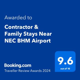 Spacious Balcony View Apt Near NEC BHX Free Parking Sleeps 4 - Hockley Heath - 9