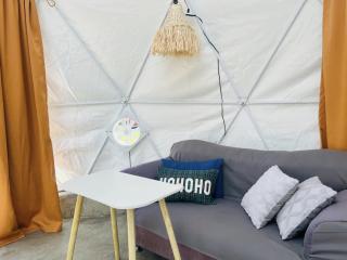 Dome tent in Elyu will Pool Access for 10 pax - - 8