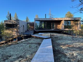 Villa Jäkälä - An architectural wooden villa by the lake - Rokua - 4