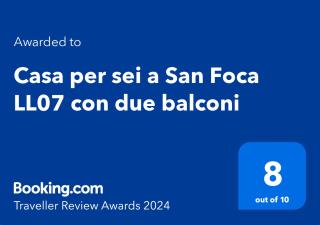 Casa per sei a San Foca LL07 con due balconi - San Foca - 1