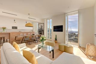 IMMOGROOM - Appartements luxueux - 2min du Palais - Vue mer - Clim - 6