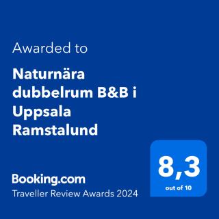 Naturnära dubbelrum B&B i Uppsala Ramstalund - Uppsala - 9