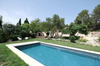 property in les baux de provence, private pool, magnificent view, ideal for 10 people in the alpilles. - 9