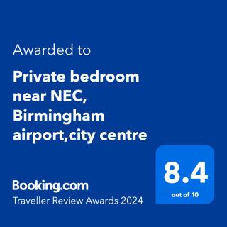 Double size bedroom near NEC, Birmingham airport,city centre - Birmingham - 1