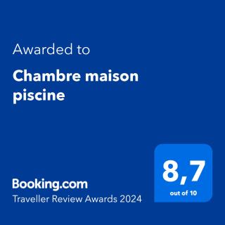 Chambre maison piscine - Albi - 2