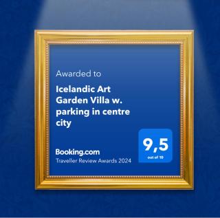 Icelandic Art Garden Villa w. parking in centre city - 6