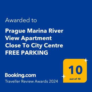 Prague Marina River View Apartment Close To City Centre FREE PARKING - Prag - 9