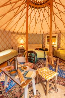 Tentes canadienne - Camping des trois rivières - Bassignac - 9