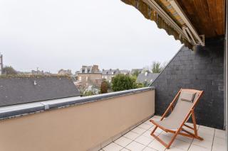 Le Ballast - Appt à Dinard avec balcons et garage - 5