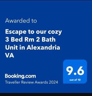 Escape to our cozy 3 Bed Rm 2 Bath Unit in Alexandria VA - 9