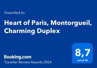 Heart of Paris, Montorgueil, Charming Duplex - Paris - 8