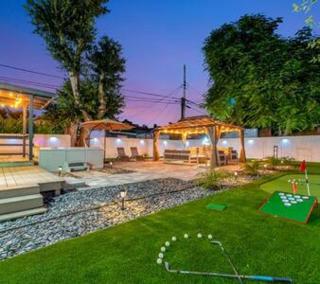 Family Fun & Backyard Oasis Hot Tub Games & BBQ - 4