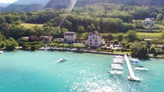 Le Coin des Cygnes, appartement face au lac d'Annecy avec plage privée - Doussard - 8
