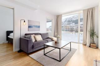 Bergen's Finest: Sleek Oasis with Two Bedroom - Bergen - 3