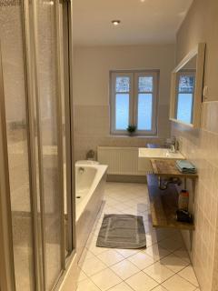 Sandstein-Ferien, Kamin, Fewo "Wanderfalke", zentral & ruhig, Terrasse, Sächs Schweiz - 3