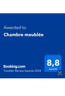Chambre meublée - 8