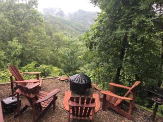 Mountain Top Log Cabin, HOT TUB, fire-pit, WiFi - Bryson City - 2