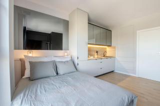 Apartament Centrum Wigury Dostep Na Kod blisko Galeria Łodzka Piotrkowska Szary - Łódź - 2